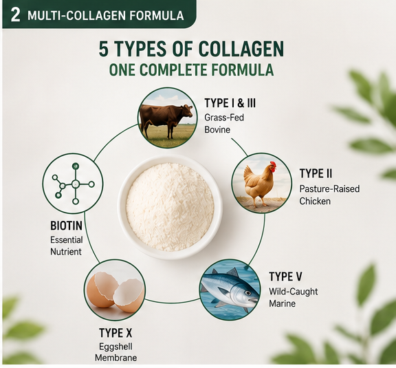 Advanced Collagen Plus multi-collagen formula